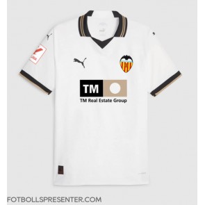 Valencia Hemma Matchtröja 2023-24 Kortärmad